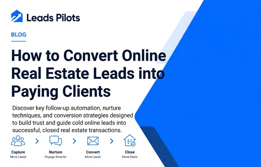 How to Convert Online Real Estate Prospects into Paying Clients